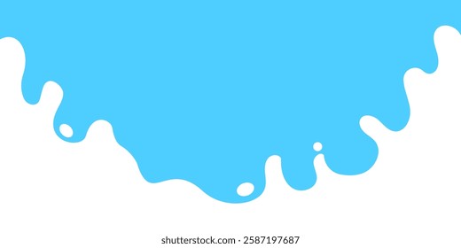 milk splash, milk simple shape for banner background, milk waves, milk splashes for advertising dairy products