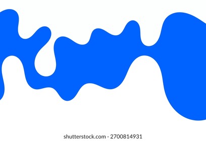 splash de leite, forma simples de leite para fundo de banner, ondas de leite, respingos de leite para produtos láteos de publicidade