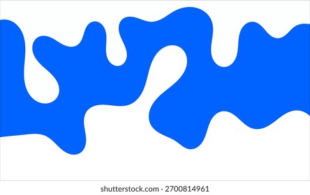 Salpicaduras de leche, forma simple de leche para el fondo del Anuncio, olas de leche, salpicaduras de leche para la publicidad de productos lácteos