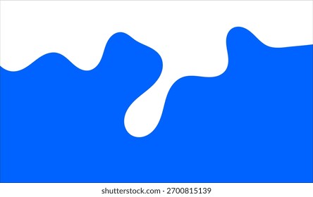 Salpicaduras de leche, forma simple de leche para el fondo del Anuncio, olas de leche, salpicaduras de leche para la publicidad de productos lácteos