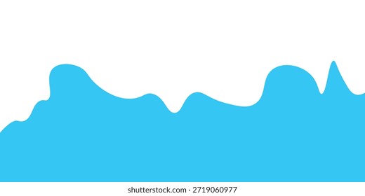 Salpicaduras de leche, forma simple de leche para el fondo del Anuncio, olas de leche, salpicaduras de leche para la publicidad de productos lácteos
