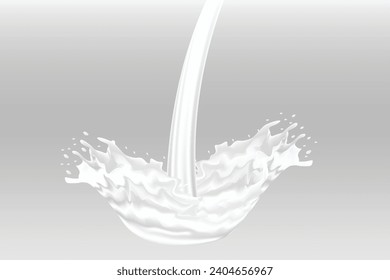 milk splashing template designe layer by layer . 