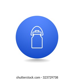 milk urn, milk jug icon