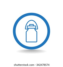 milk urn, milk jug icon