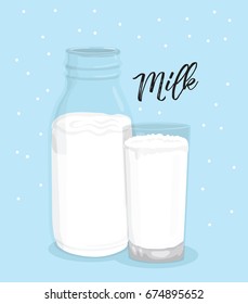 milk vector