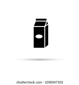 milk vector icon