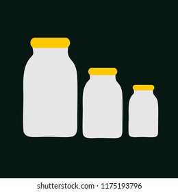 milk vector icon