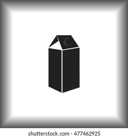 Milk vector icon