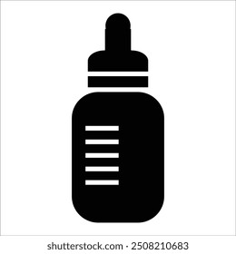 milk vector icon line template