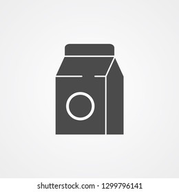 Milk vector icon sign symbol