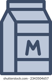 milk Vector illustration on a transparent background.Premium quality symmbols.Stroke vector icon for concept and graphic design.