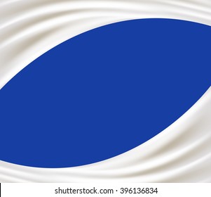 Milk waves background. Food banner vector illustration