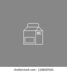 Milk White Icon