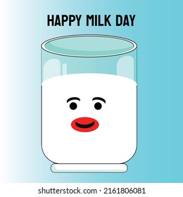 milk world national day vector