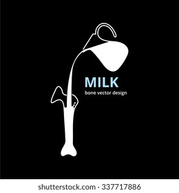 Milk-bone vector design