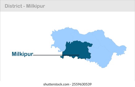 Milkipur sub-district map, Faizabad District, Uttar Pradesh State, Republic of India, Government of  Uttar Pradesh, Indian territory, Eastern India, politics, village, tourism