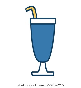 Milkshake ice cream drink
