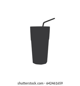 Milkshake icon, vector illustration design. Drinks collection.