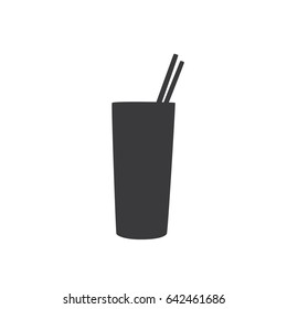 Milkshake icon, vector illustration design. Drinks collection.