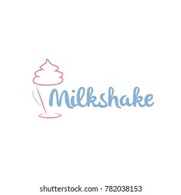 Milkshake Logo Design