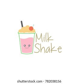 Milkshake Logo Design