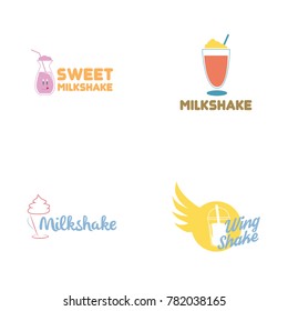 Milkshake Logo Design