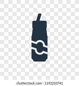 Milkshake vector icon isolated on transparent background, Milkshake transparency logo concept