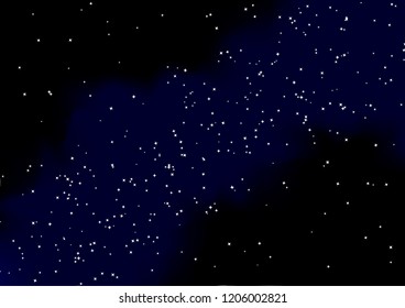 Milky Way vector background