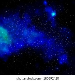 Milky Way. Vector illustration