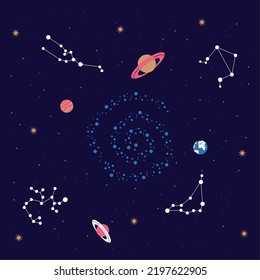 Milkyway Space Scene Universe Icons