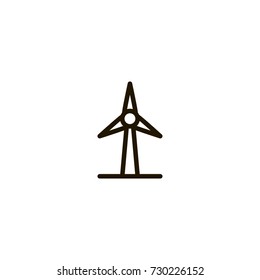 mill icon. sign design