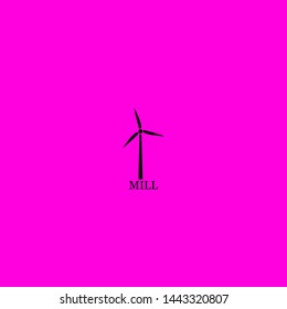 mill icon sign signifier vector