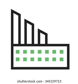 Mill, industry, building icon vector image.Can also be used for building and landmarks . Suitable for mobile apps, web apps and print media.