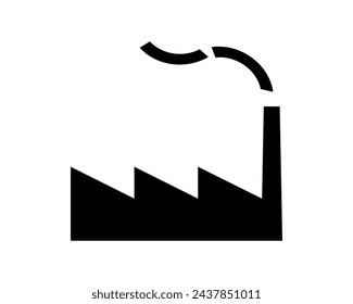 Das Frässymbol ist schwarz. Symbol für Windmühlenlinie. Line Art flaches Design der Windmühle. Logo der Weizenfabrik. Stahlwerk Computer-Symbol, Licht zeigen, cdr, Winkel, Illustrationsvektor