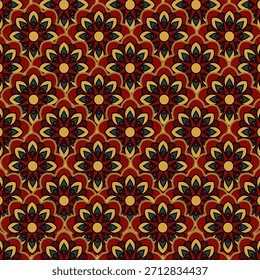 Millefleurs. Patrón sin fisuras. Ilustración botánica del Vector Antiguas. Colorido