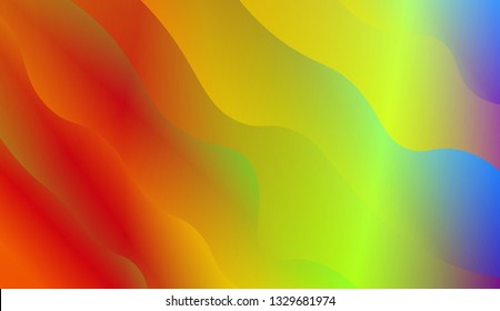 Millenium gradient for system artwork in the place. Vector illustration. Beautiful geometric background