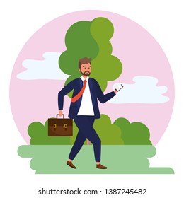 Millennial person stylish outfit  background frame