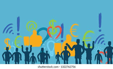 Millennial, Social Media Blogger, One Person, Social Media Symbols, Inspiration, Thinking Man, e-marketing, Thought Bubble, Instagram Follower, Facebook likes, digital marketing, concepts, hash tag