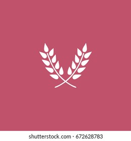 millet icon. vector sign symbol on white background