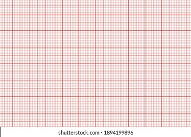 Millimeter graph paper grid. Abstract squared background. Geometric pattern for school, technical engineering line scale measurement. Lined blank for education on transparent background.