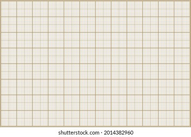 Millimeter graph paper grid. Abstract squared background. Geometric pattern for school, technical engineering line scale measurement. Lined blank for education on transparent background.