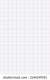 Millimeter graph paper grid. Abstract squared background. Geometric pattern for school, technical engineering line scale measurement. Lined blank for education on transparent background.