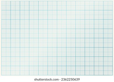 Cuadrícula de papel de gráfico de milímetros. Resumen de fondo cuadrado. Patrón geométrico para la escuela, medición de la escala de línea de ingeniería técnica. Se puso en blanco para la educación sobre un fondo transparente.