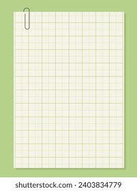 Millimeter graph paper grid. Abstract squared background. Geometric pattern for school, technical engineering line scale measurement. Lined blank for education isolated on transparent background.