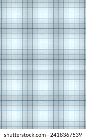 Millimeter graph paper grid. Abstract squared background. Geometric pattern for school, technical engineering line scale measurement. Lined blank for education on transparent background.