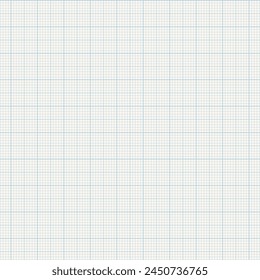 Millimeter graph paper grid. Abstract squared background. Geometric pattern for school, technical engineering line scale measurement. Lined blank for education on transparent background.