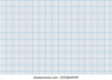 Grade de papel milimétrica. Fundo quadrado abstrato. Padrão geométrico para escola, medição de escala de linha de engenharia técnica. Em branco para educação em fundo transparente.