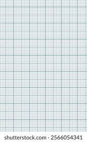 Millimeter graph paper grid. Abstract squared background. Geometric pattern for school, technical engineering line scale measurement. Lined blank for education on transparent background.