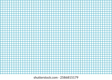 Millimeter graph paper grid. Abstract squared background. Geometric pattern for school, technical engineering line scale measurement. Lined blank for education on transparent background. EPS 10.