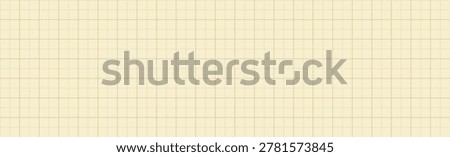 Millimeter graph paper grid abstract squared background. Geometric pattern for school technical engineering line scale measurement. Vector editable stroke seamless pattern. Lined blank for education.
